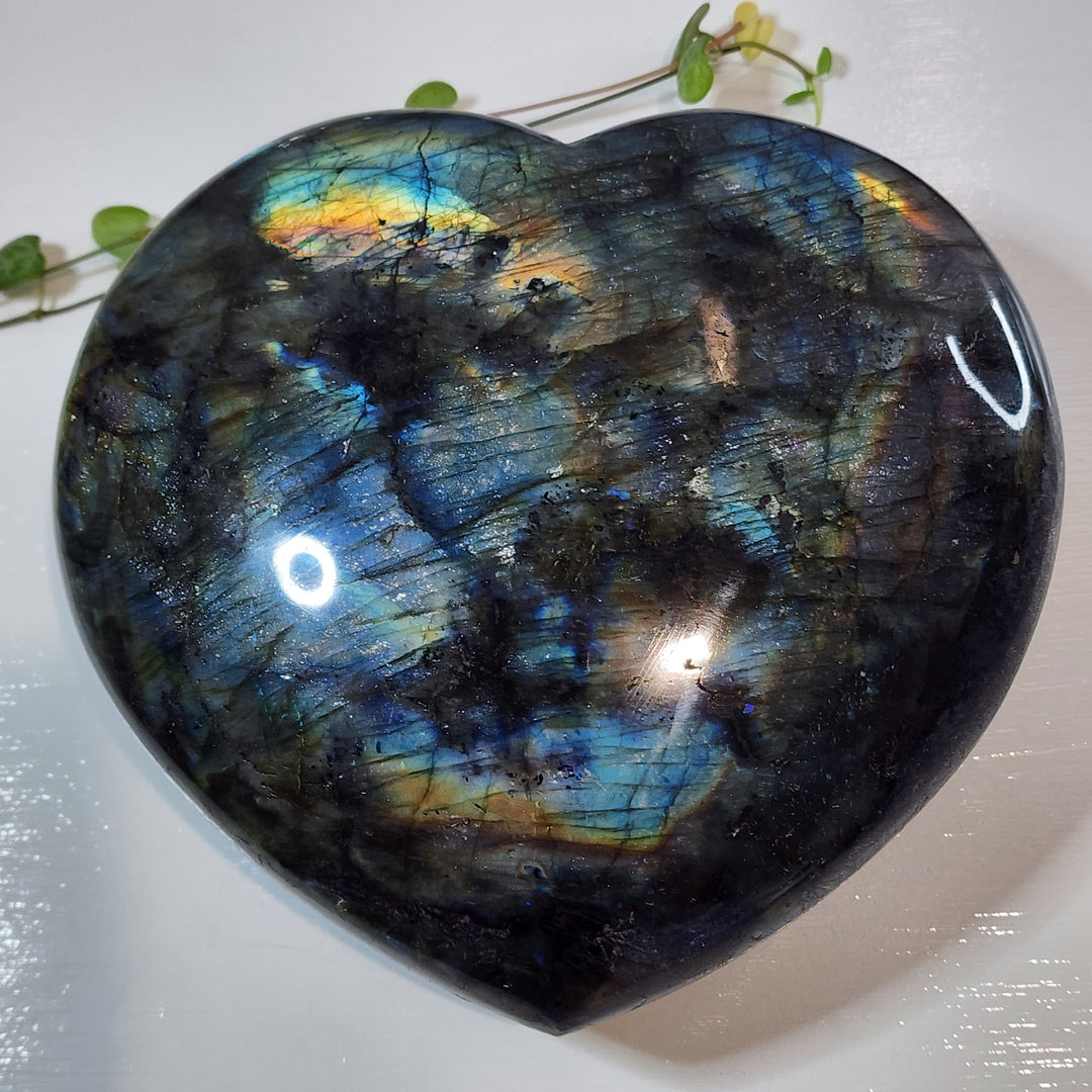 Labradorite - Heart 2249g