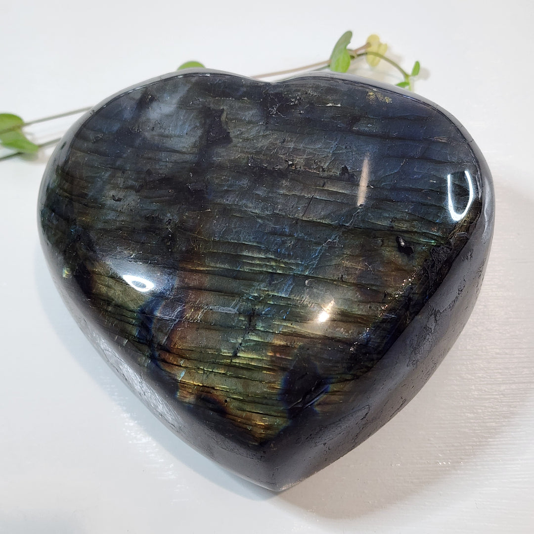 Labradorite - Heart 1352g