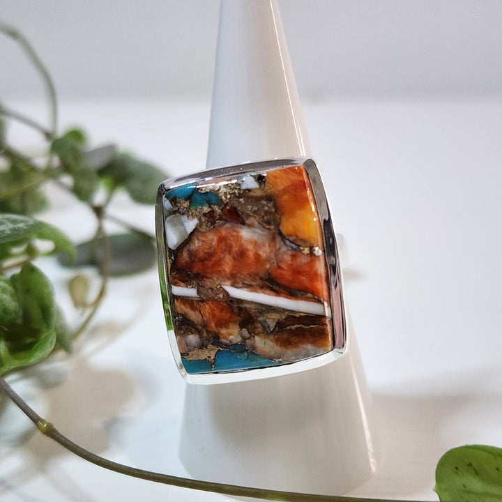 Spiny Oyster Turquoise - Rings
