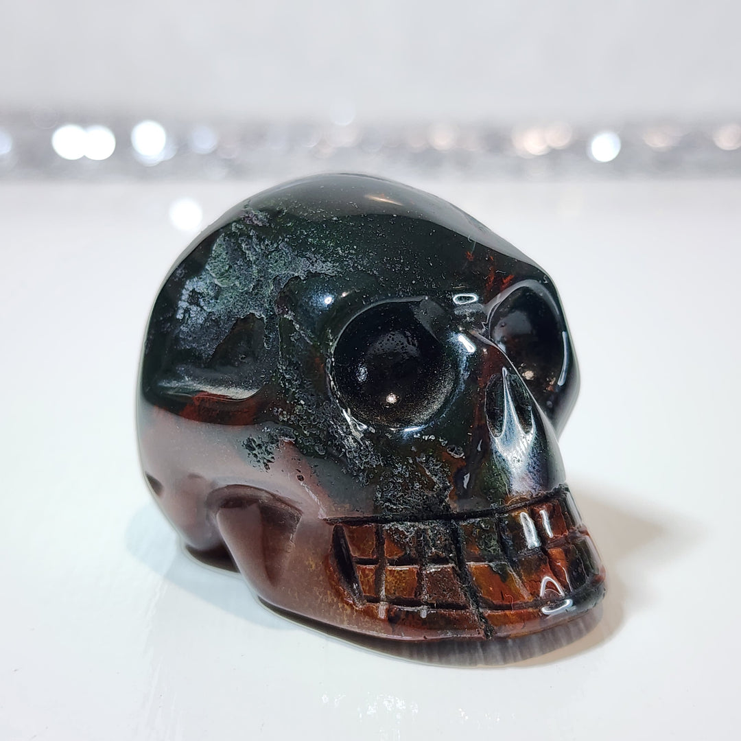 African Bloodstone - Skull