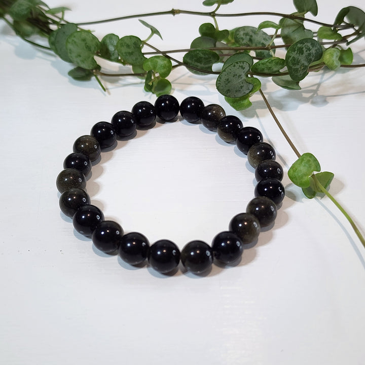 Silver Sheen Obsidian - Bracelet