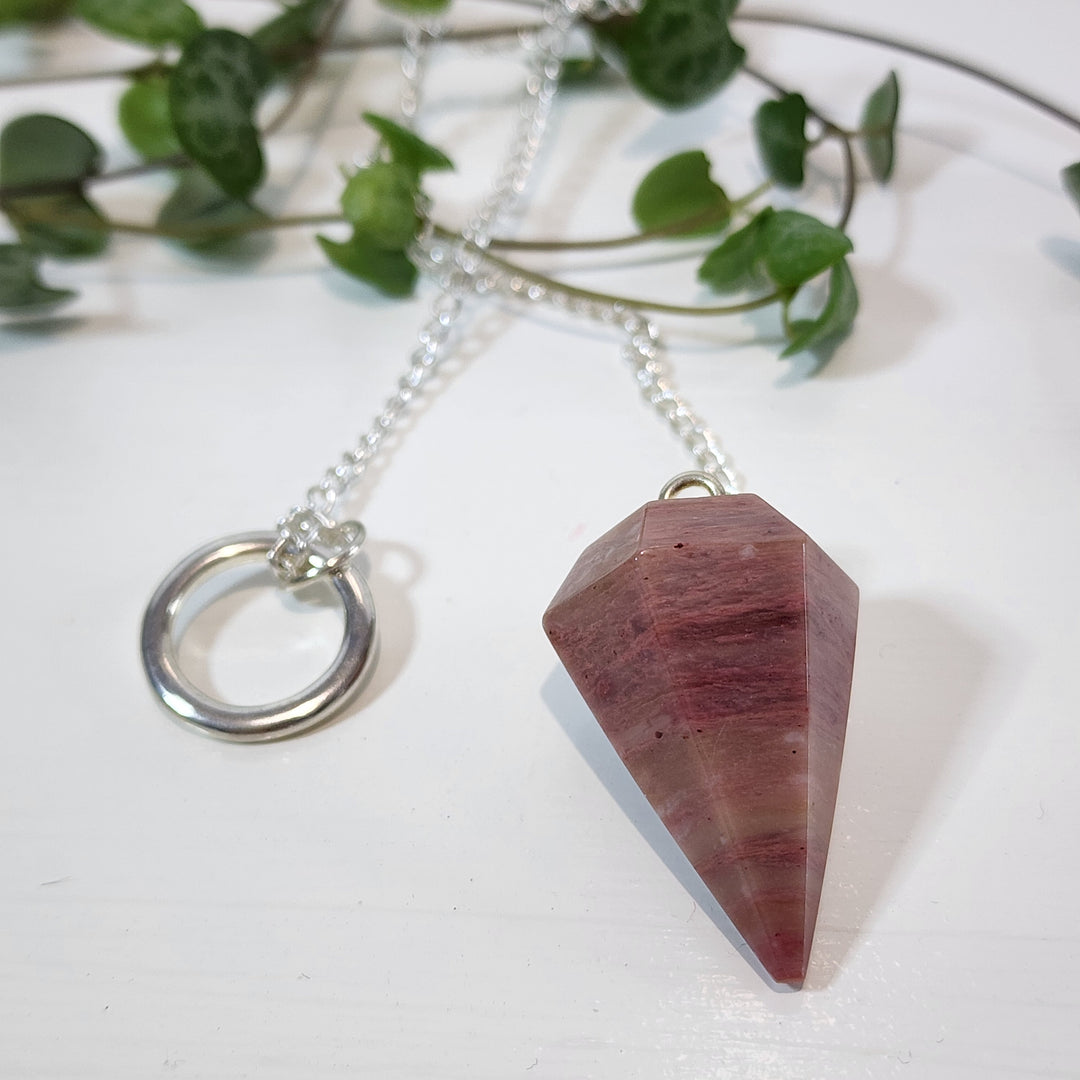 Pink Petrified Wood - Pendulum