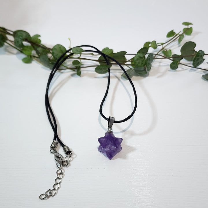 Amethyst - Merkabah Pendant