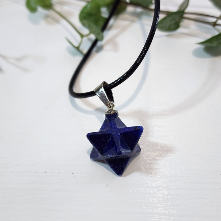 Lapis Lazuli - Merkabah Pendant