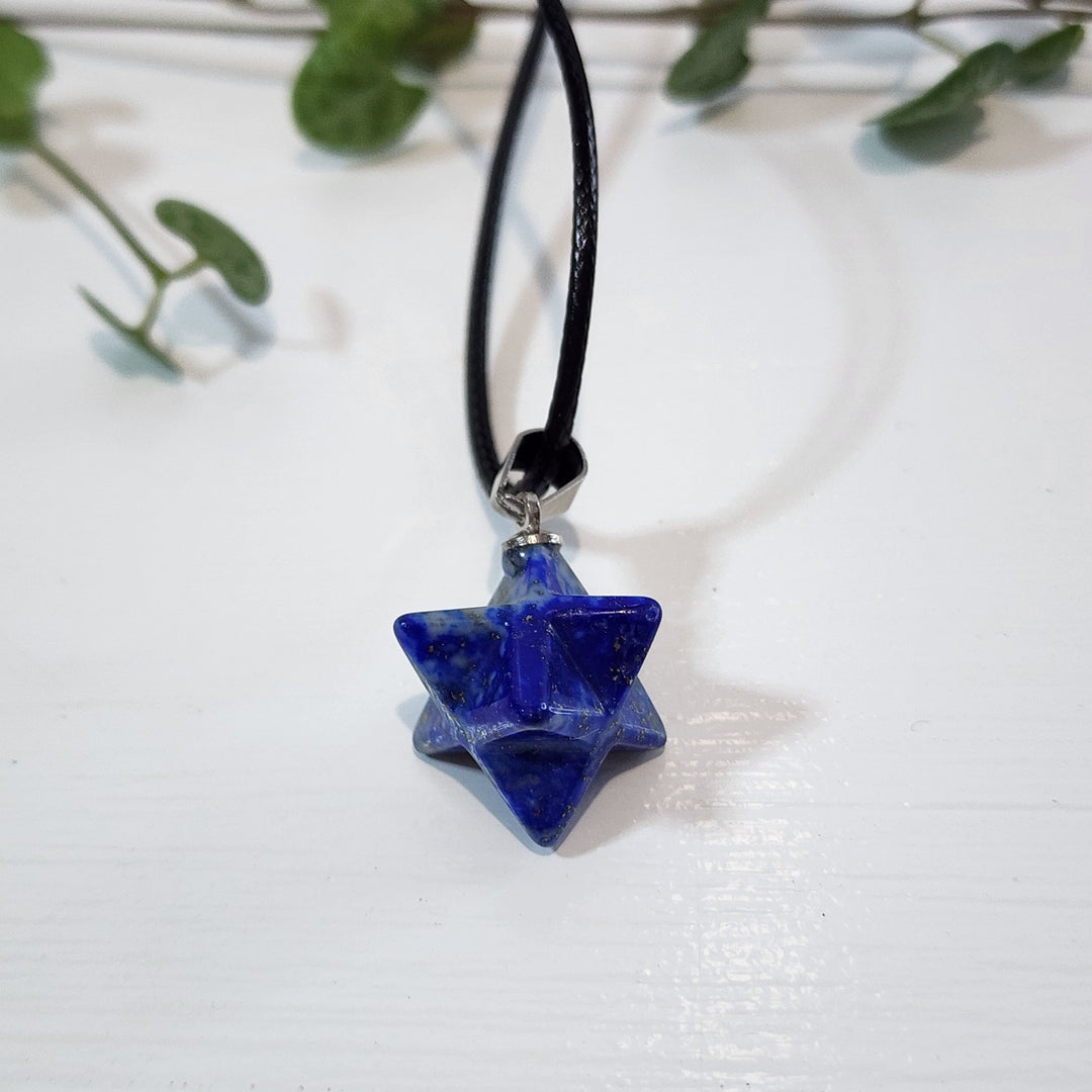 Lapis Lazuli - Merkabah Pendant