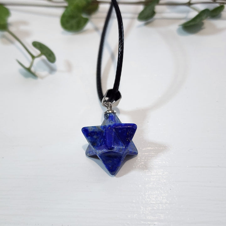 Lapis Lazuli - Merkabah Pendant