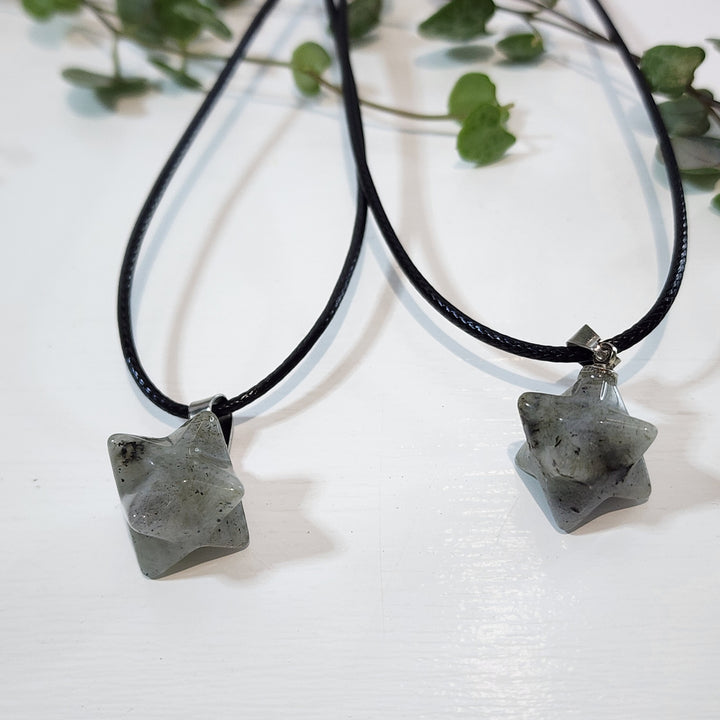 Labradorite Merkabah Pendant