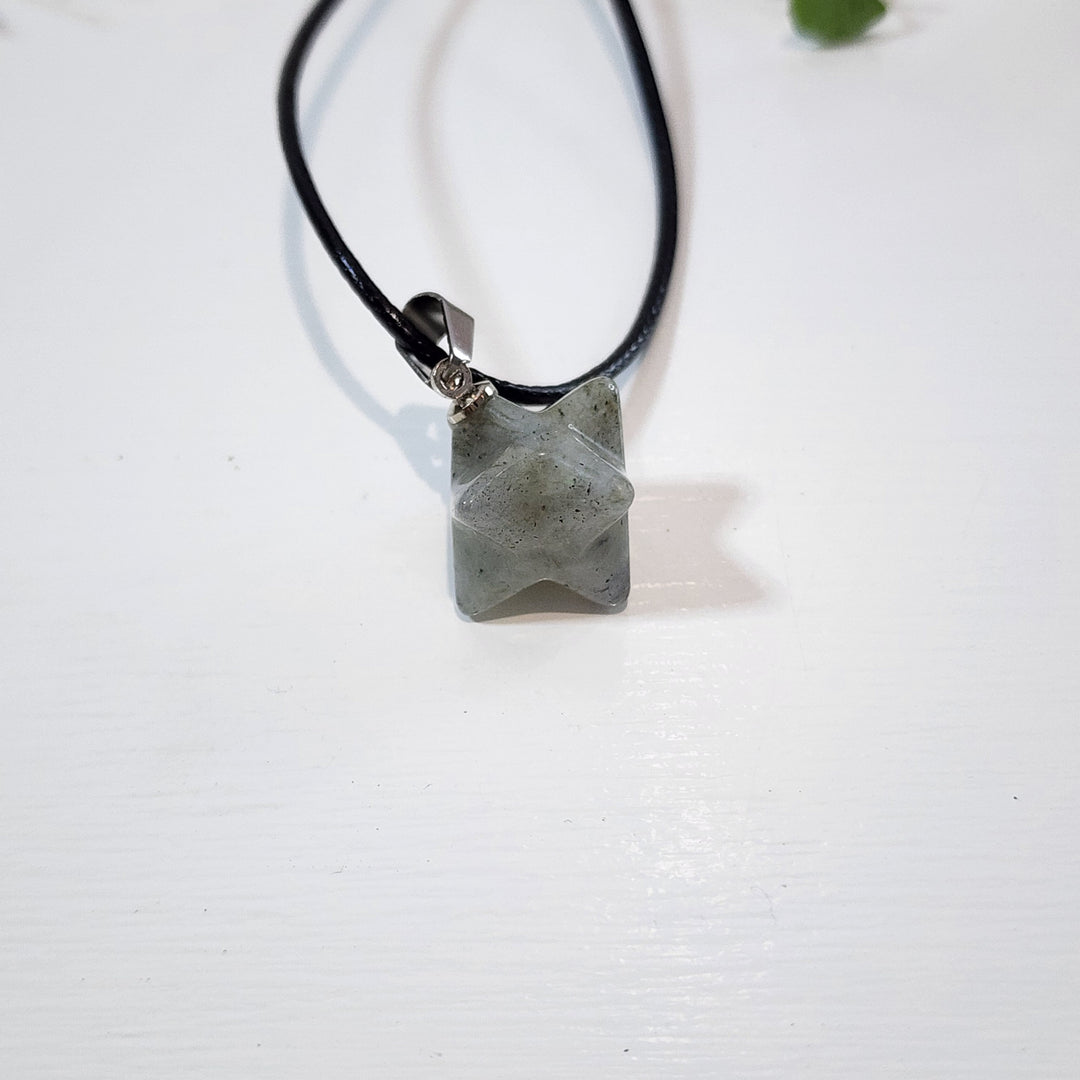 Labradorite Merkabah Pendant