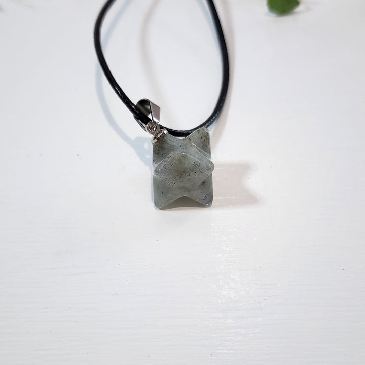 Labradorite Merkabah Pendant