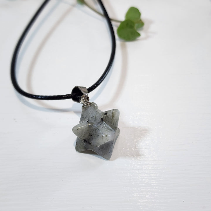 Labradorite Merkabah Pendant