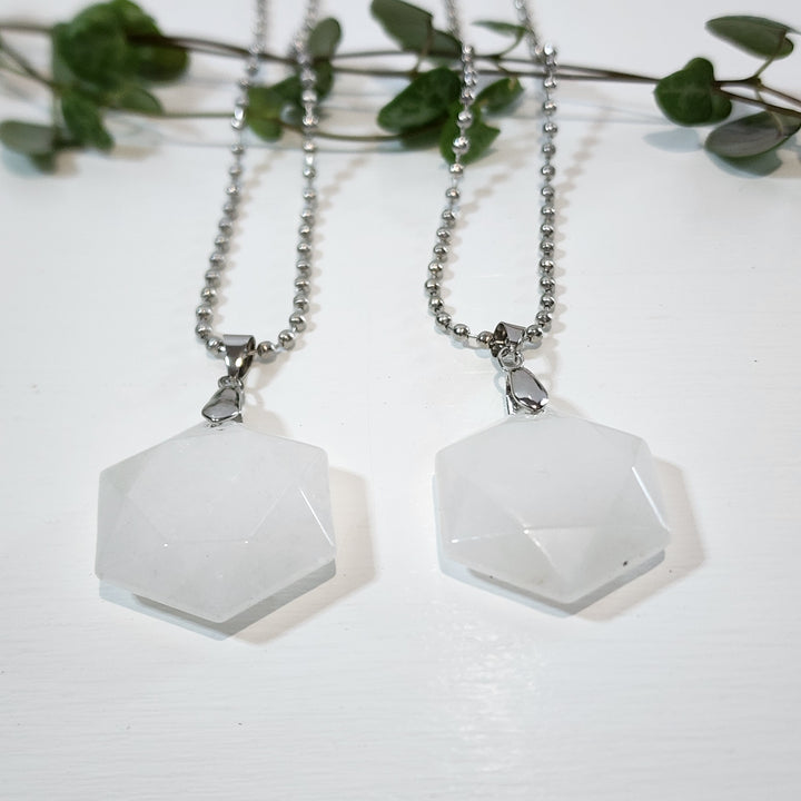 White Quartz -  Pendant