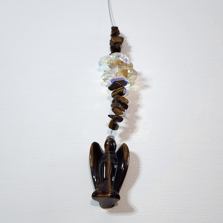 Sun Catchers - Tigers Eye Angel
