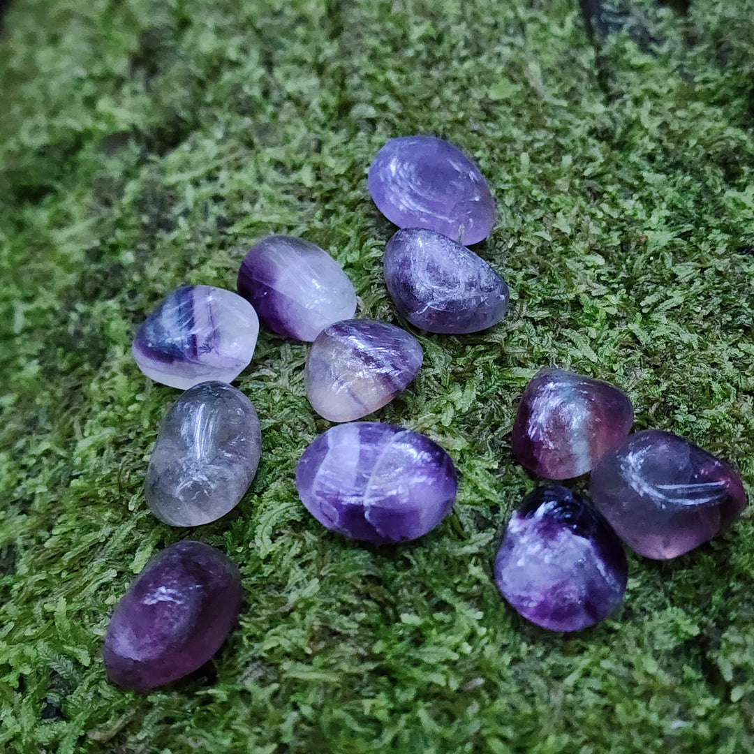 Purple Fluorite - Tumbled