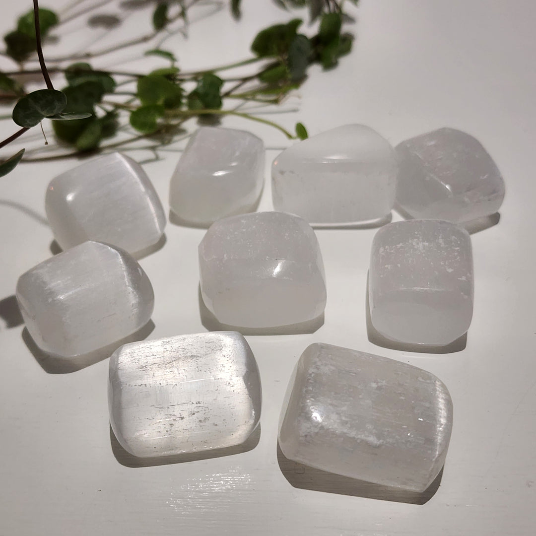 Selenite - Tumbled Med