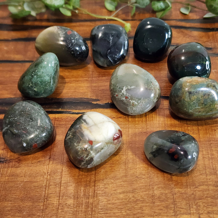 African Bloodstone  - Tumbled