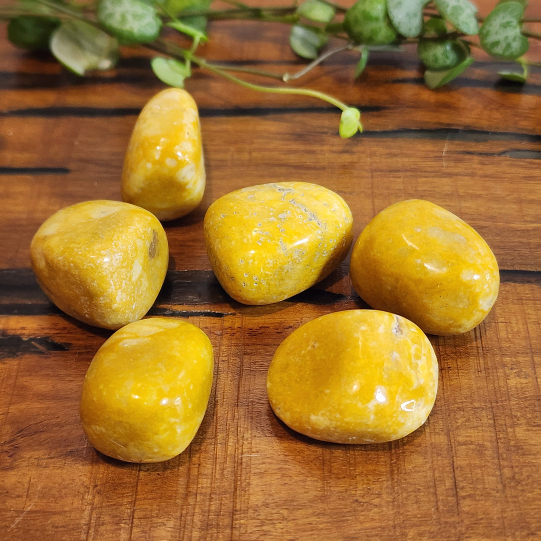 Yellow Jade - Tumbled