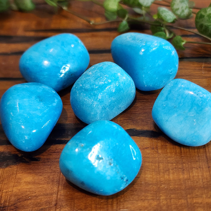 Blue Aragonite - Tumbled Large