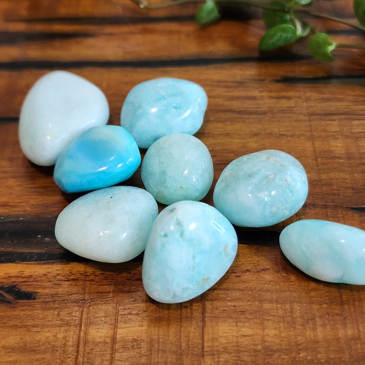 Blue Aragonite - Tumbled Small