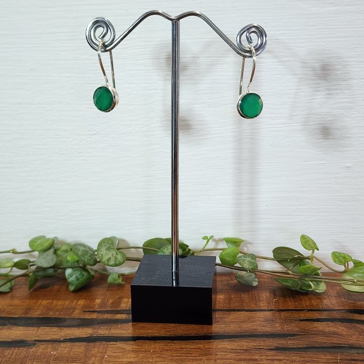 Green Onyx - Earrings