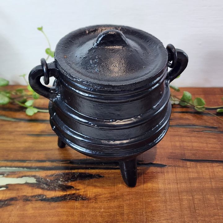 Cast Iron Cauldron - Striped