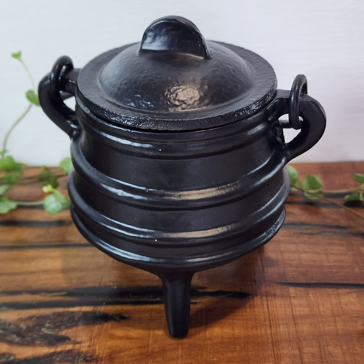 Cast Iron Cauldron - Striped