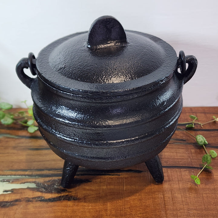 Cast Iron Cauldron - Striped