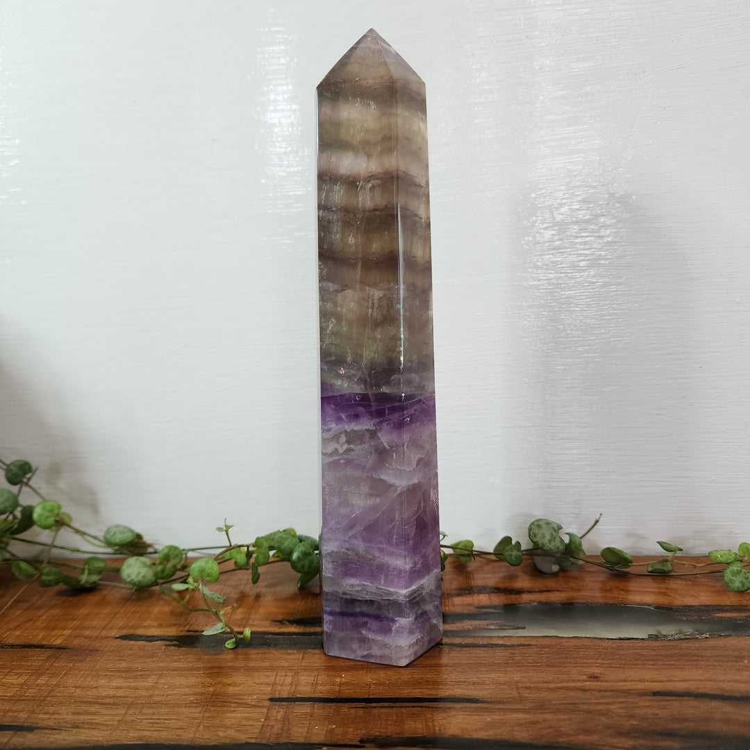 Rainbow Fluorite - Tower