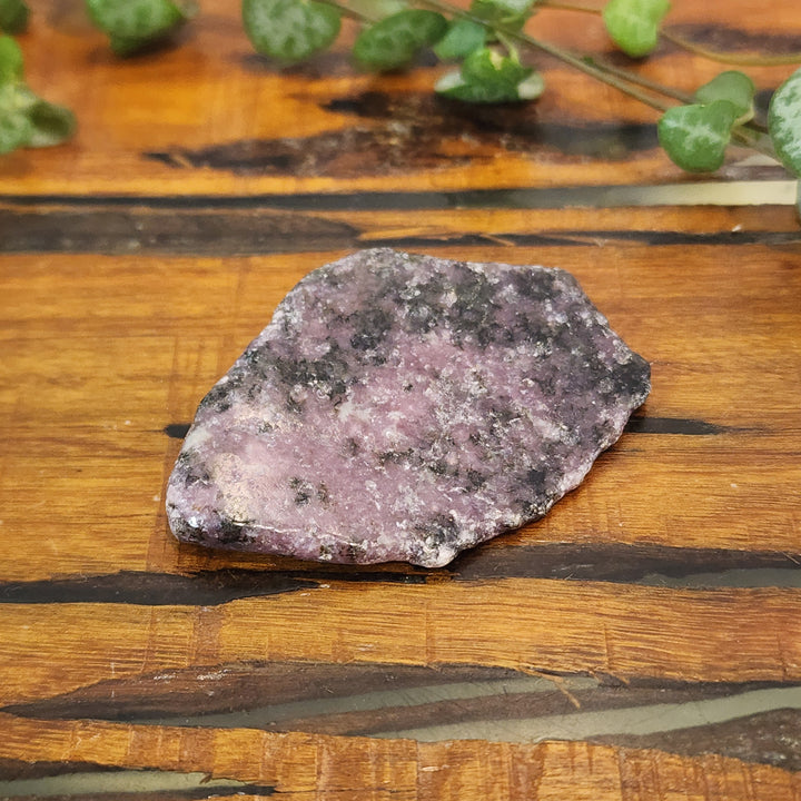 Pink Lepidolite - Slab