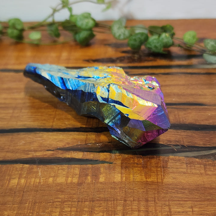 Rainbow Aura Quartz - Point