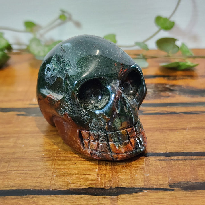 African Bloodstone - Skull