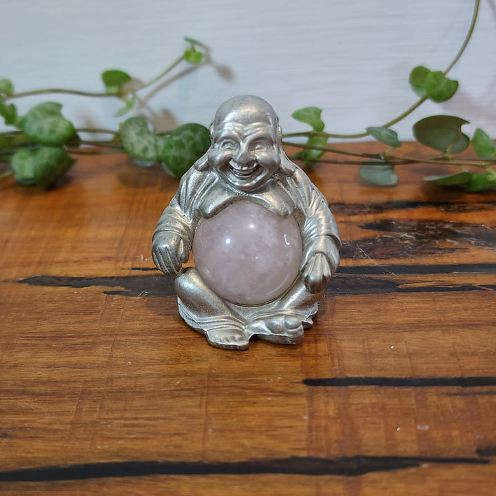 Rose Quartz - Buddha Small