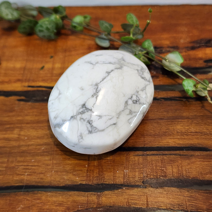 Howlite - Palm Stone