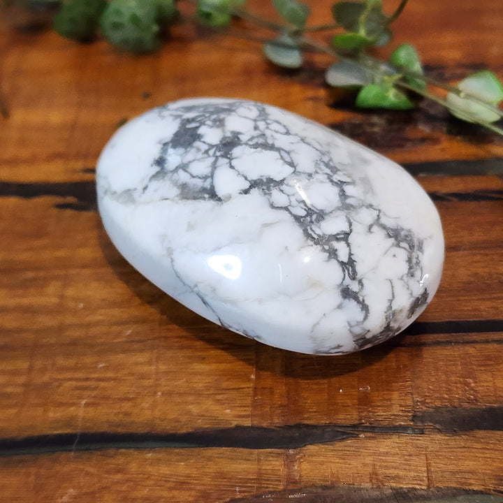 Howlite - Palm Stone