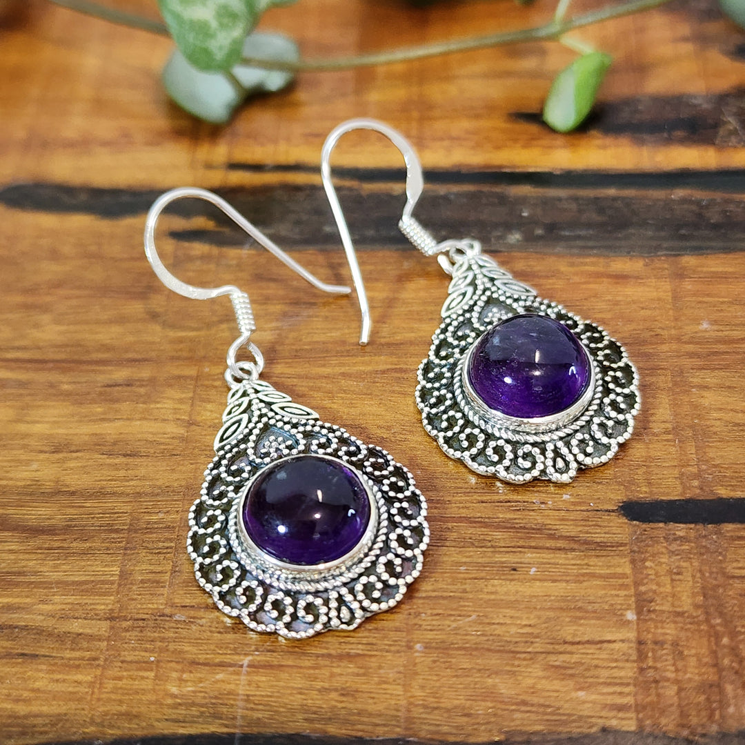 Amethyst - Earrings