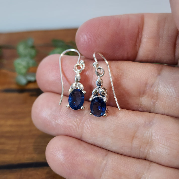 Iolite - Earrings