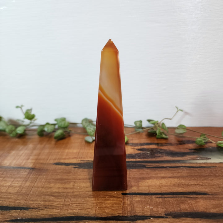 Banded Carnelian - Obelisk