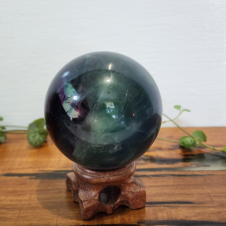 Blue Fluorite - Sphere