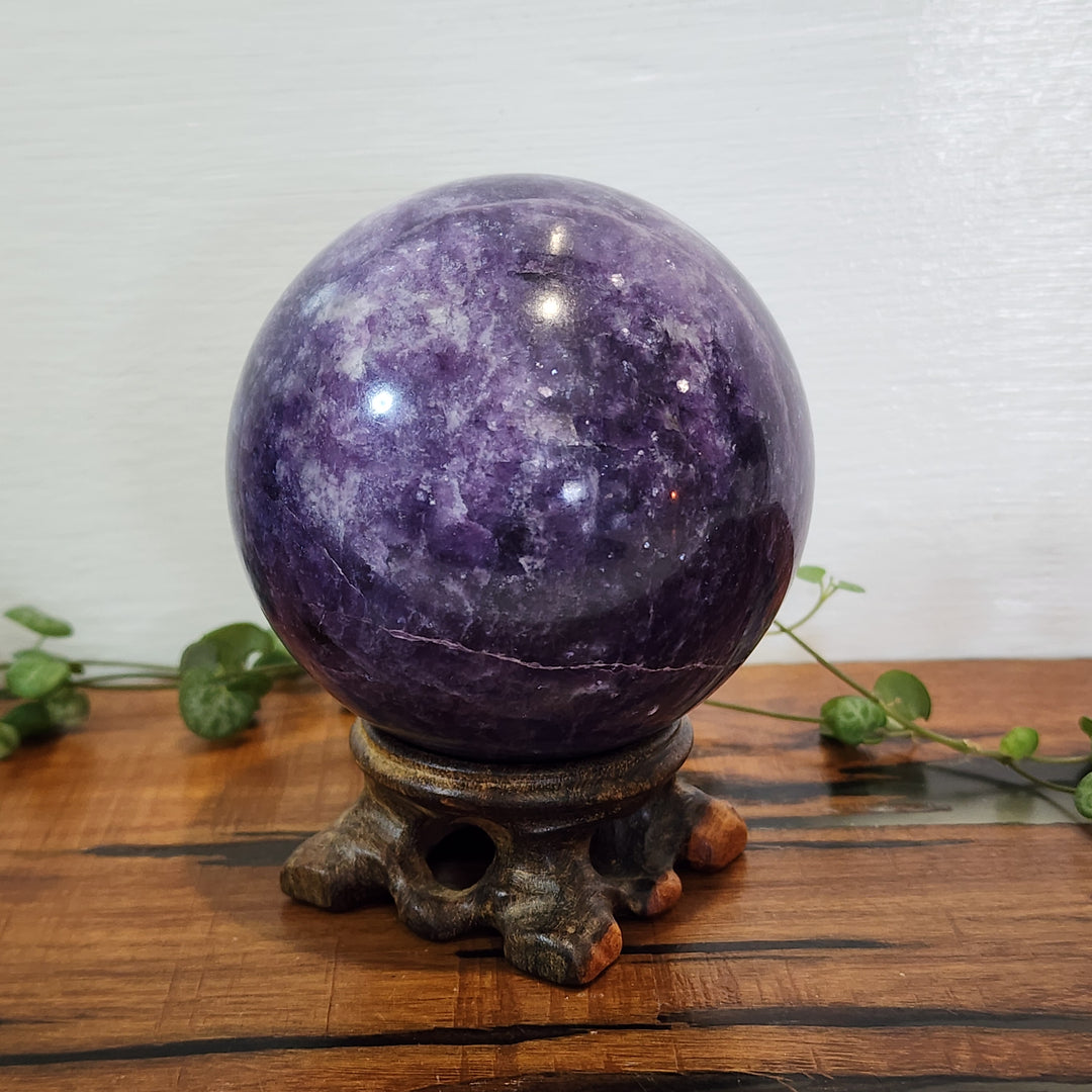 Purple Lepidolite - Sphere