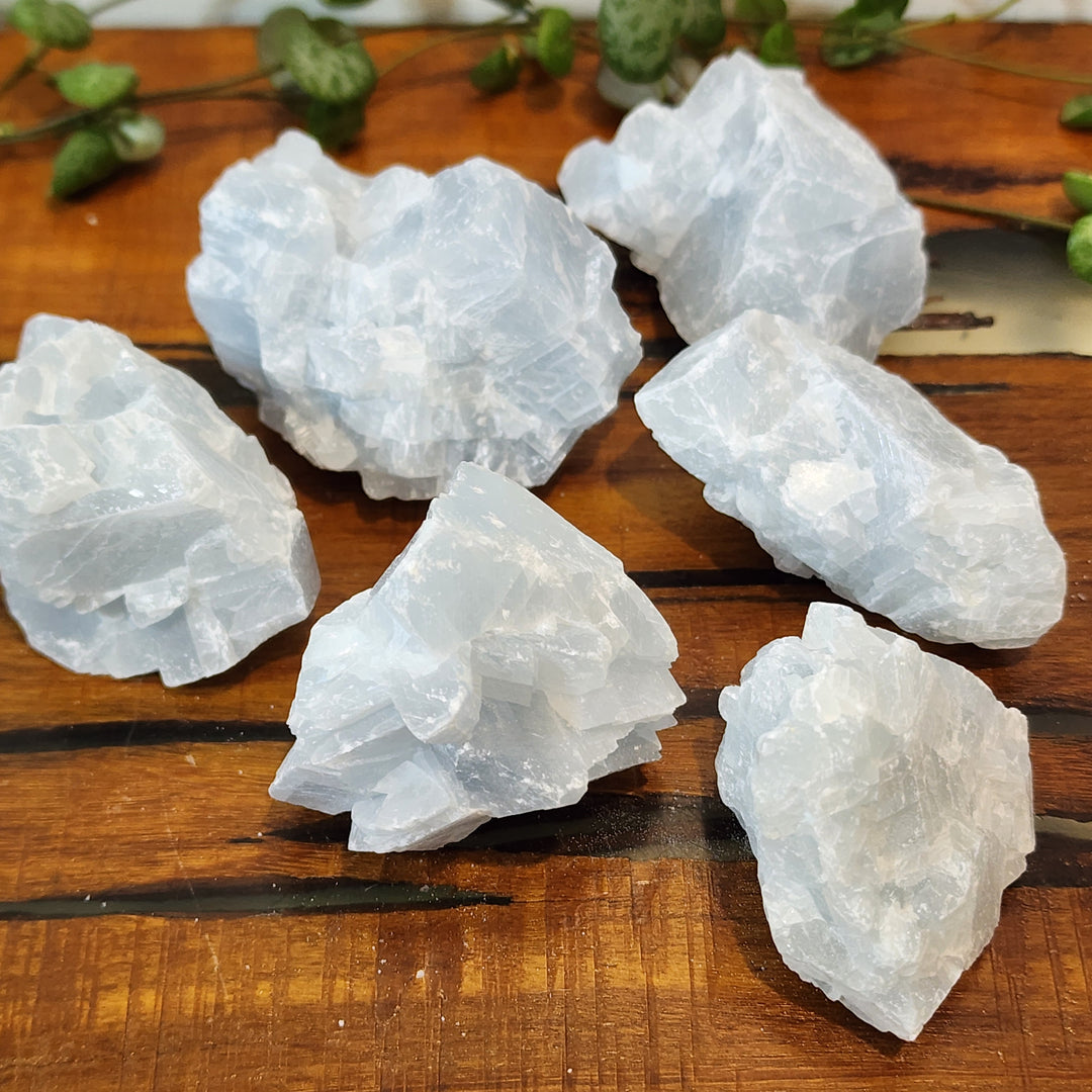 Blue Calcite - Raw