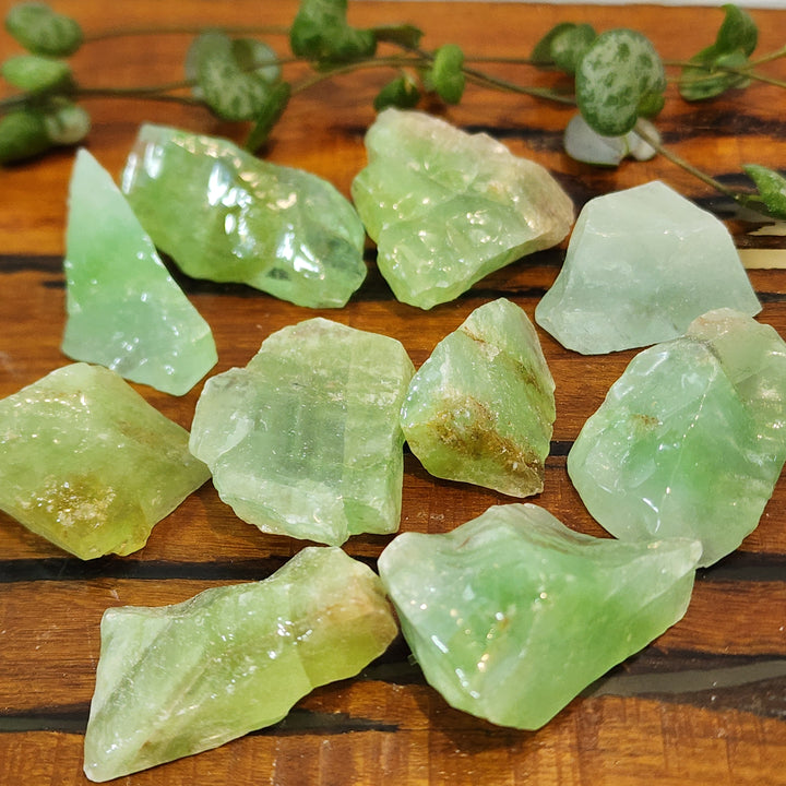 Green Calcite - Raw