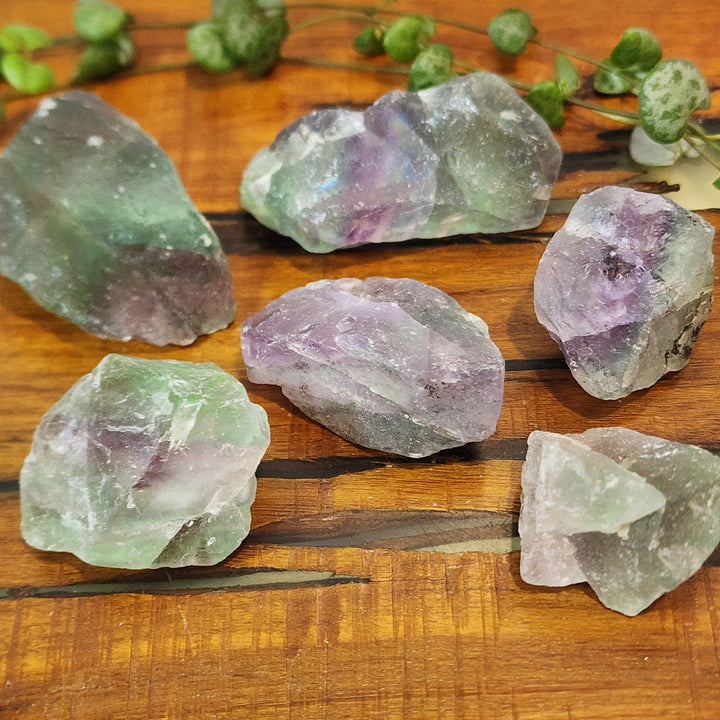 Rainbow Fluorite - Raw