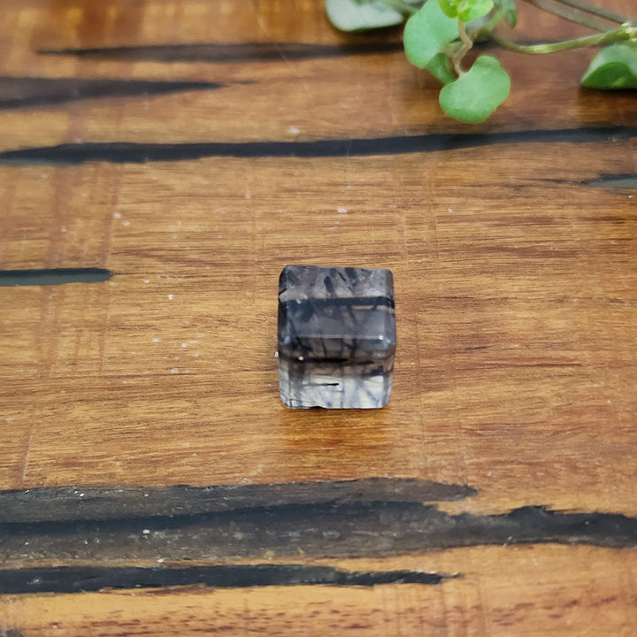 Black Tourmaline in Quartz - Cube