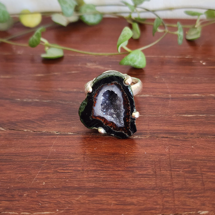 Agate Geode - Ring