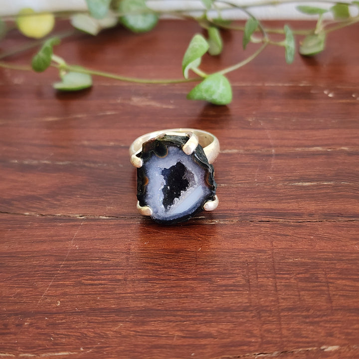 Agate Geode - Ring