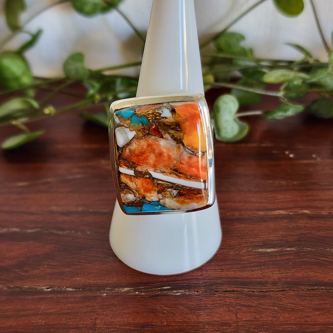 Spiny Oyster Turquoise - Rings