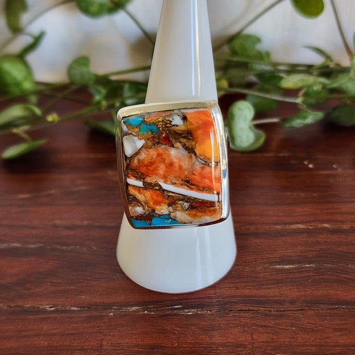 Spiny Oyster Turquoise - Rings