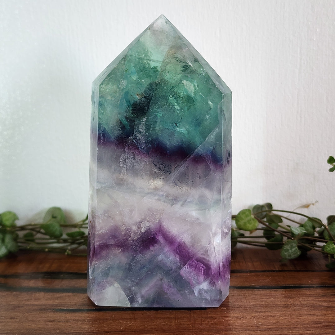 Rainbow Fluorite - Towers