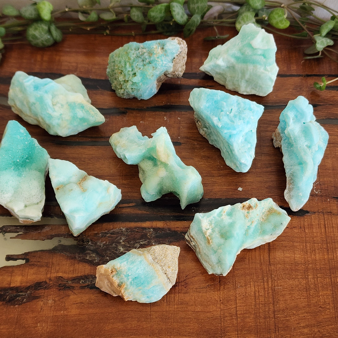 Blue Aragonite - Raw