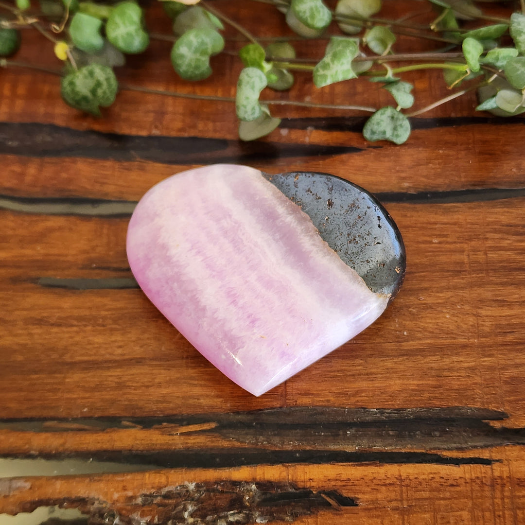 Pink Aragonite  - Heart
