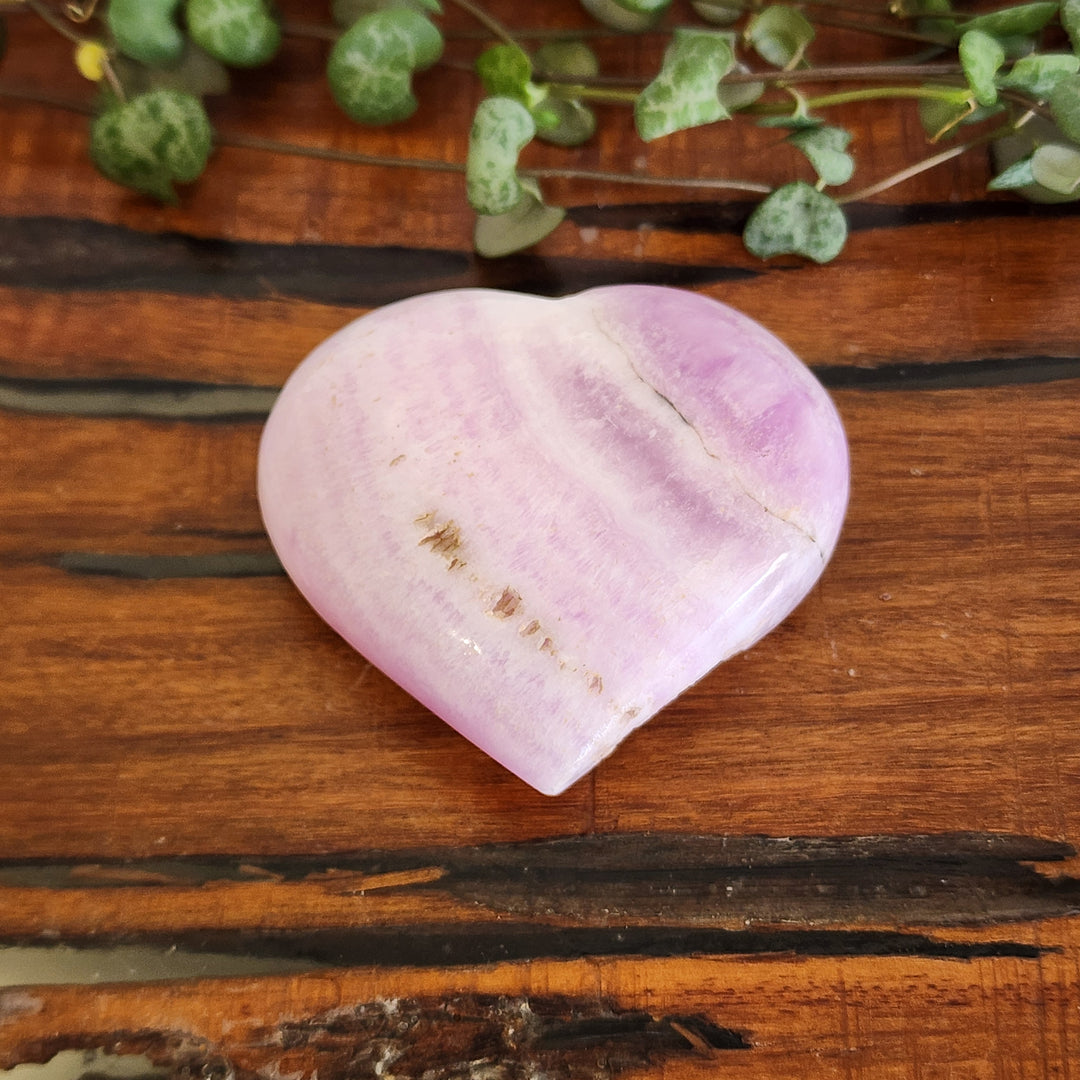 Pink Aragonite  - Heart